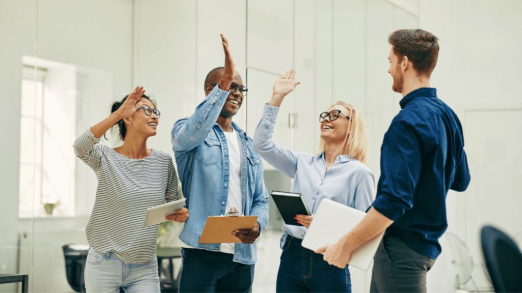 Manager fostering psychological safety at work by listening to diverse team input”